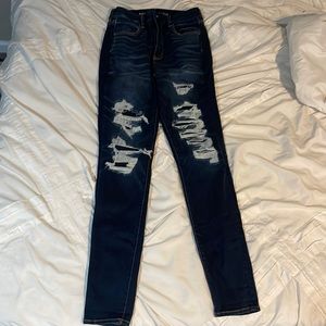 American Eagle extra high rise Jegging. size 14 EXTRA LONG